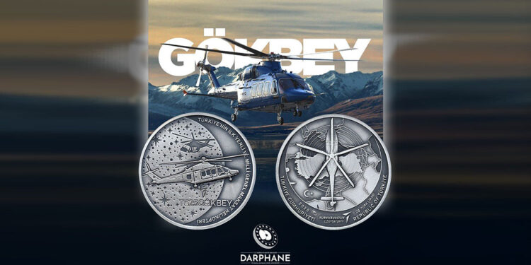 T625 GÖKBEY, ilk hatıra para ile koleksiyonseverlerle buluşuyor