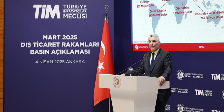 Tarihimizin en yüksek ikinci mart ayı ihracat rakamını elde ettik