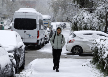 Trakya'nın yüksek kesimlerinde kar yağışı