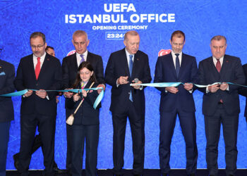 UEFA'nın İstanbul'daki temsilciliğinin açılışı yapıldı