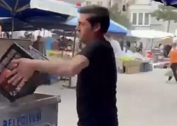 Ürünlerini çöpe döken iki pazar esnafının yer tahsisi iptal edildi