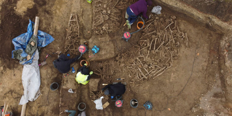 Viyana'da birinci yüzyıla ait toplu mezar bulundu