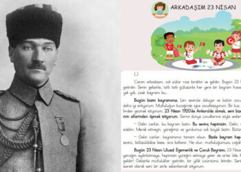 MEB kitabının 23 Nisan metninde Atatürk'e yer verilmedi
