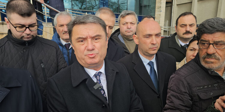 Zonguldak Belediye Başkanı Tahsin Erdem ifade verdi