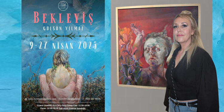 Fırça darbelerinde kadın mücadelesi: "Bekleyiş" sergisi açıldı!