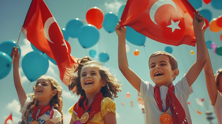 Bugün 23 Nisan hep neşeyle doluyor insan …