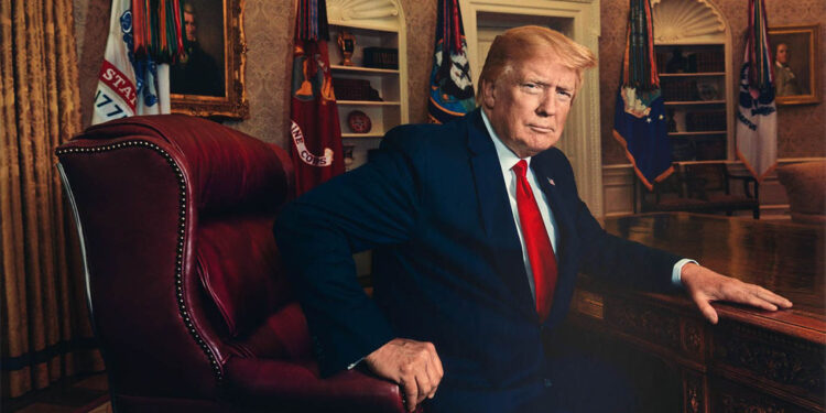 Trump'a suikast girişimini tasvir eden tablo Beyaz Saray'a asıldı