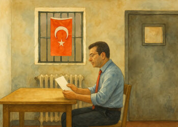 İmamoğlu cezaevindeki odasını çizdi, çağrısını yineledi! …