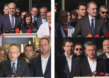 Siyasi isimler, Sırrı Süreyya Önder'i hastanede ziyaret etti