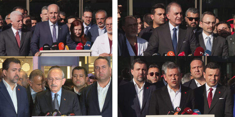 Siyasi isimler, Sırrı Süreyya Önder'i hastanede ziyaret etti 