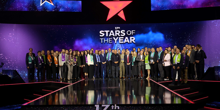 ‘Senenin Yıldızları’ 17’nci kez ödüllendirildi