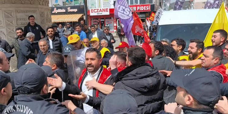 Kars'ta 1 Mayıs gerginliği