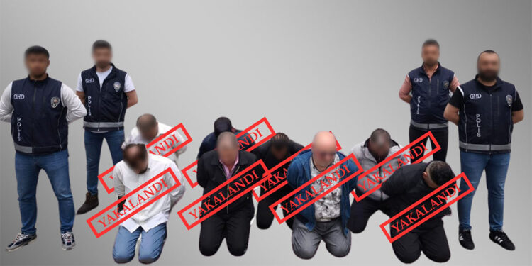 23 uluslararası suçlu yakalandı