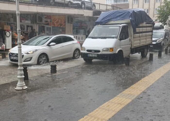 Amasya'da sağanak ve dolu etkili oldu