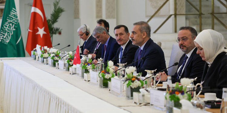 Bakan Fidan, ‘Türk-Suudi Koordinasyon Konseyi’ ikinci toplantısına katıldı