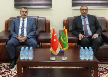 Yusuf Tekin Moritanya Yükseköğretim ve Bilimsel Araştırmalar Bakanı ile görüştü