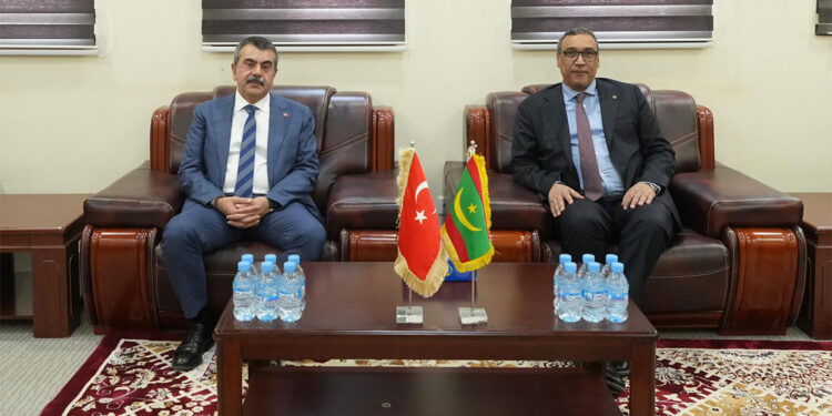 Yusuf Tekin Moritanya Yükseköğretim ve Bilimsel Araştırmalar Bakanı ile görüştü