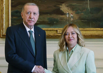Erdoğan ve Meloni, Türkiye ile İtalya arasındaki ikili ilişkileri ele aldı