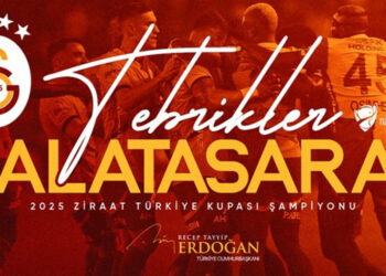Cumhurbaşkanı Erdoğan Ziraat Türkiye Kupası'nı kazanan Galatasaray'ı tebrik etti