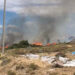 Çanakkale'de otluk yangını