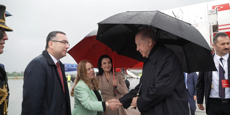 Cumhurbaşkanı Erdoğan Arnavutluk'ta