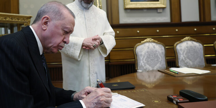 Cumhurbaşkanı Erdoğan, TDV'ye kurban bağışında bulundu