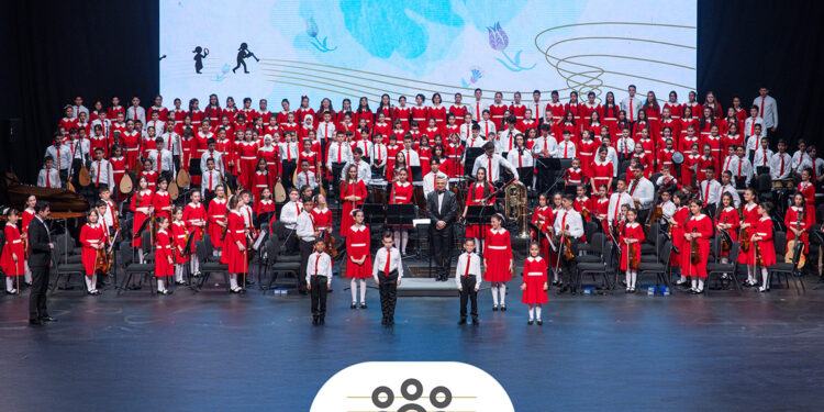 Cumhurbaşkanlığı Çocuk Orkestrası, Muud’da müzikseverlerle buluştu