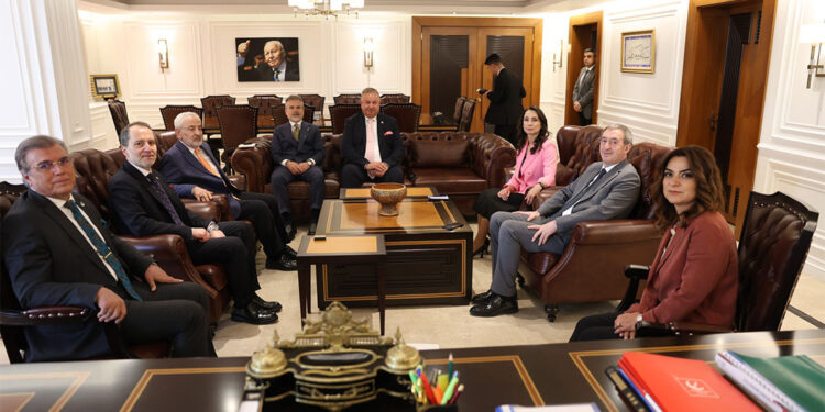 DEM Parti'den Yeniden Refah Partisi'ne ziyaret