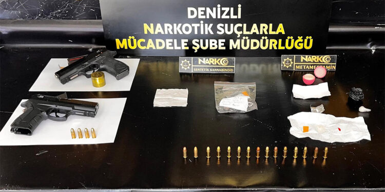 Denizli merkezli 4 ilde uyuşturucu operasyonunda 19 tutuklama