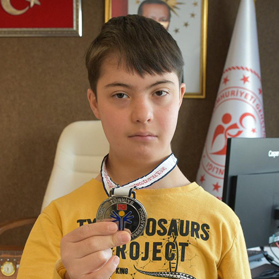 Down sendromlu Muhammet, milli takıma seçildi