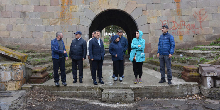 Erzurum'daki tabyalara Çanakkale modeli