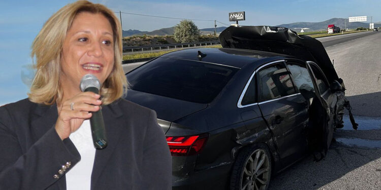 Eski milletvekili İlknur Denizli ve eşi kazada yaralandı