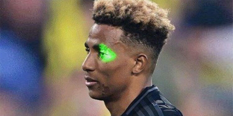 Gedson Fernandes'e lazer tutan taraftar gözaltına alındı