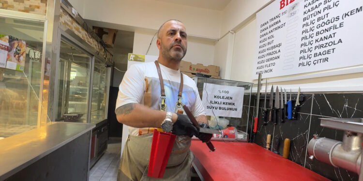 Görme engelli kasap Guinness Rekorlar Kitabı'na başvurdu