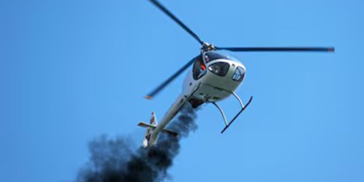 Hindistan'da helikopter düştü: 5 ölü