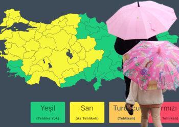 38 il için sarı kodlu uyarı verildi