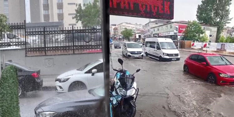 İstanbul'u dolu vurdu!