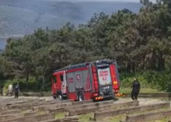 Hacı Bektaş-ı Veli Kent Ormanı'nda yangın