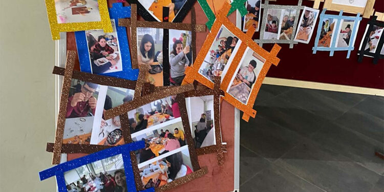 Özel gereksinimli bireyler, tasarımlarıyla sergide buluştu