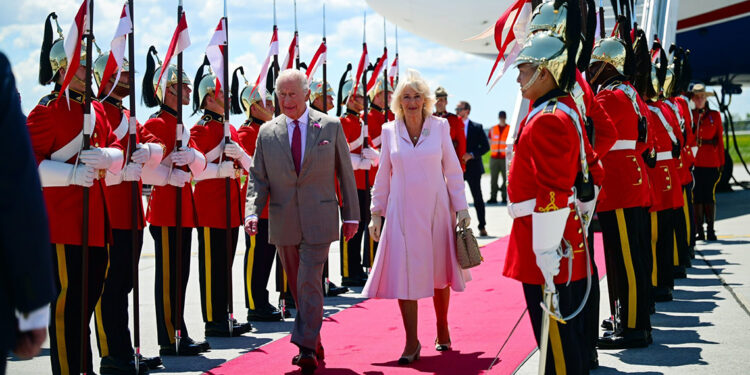 İngiltere Kralı Charles Kanada'da