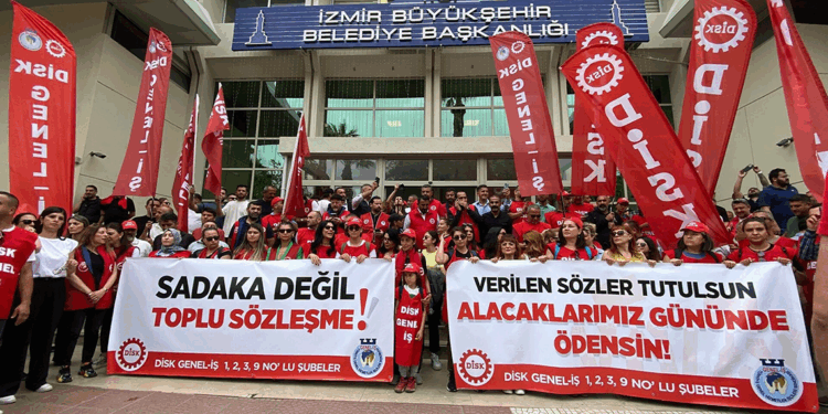 İzmir Büyükşehir Belediyesi şirketlerinden grev kararı