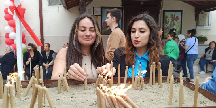 Aziz Corch Kilisesi'nde Hıdırellez kutlaması