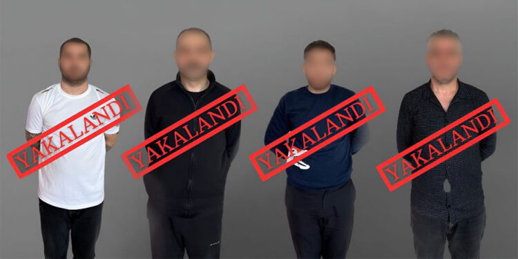 Kırmızı bültenle aranan 4 suçlu yakalandı