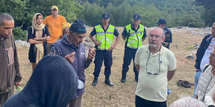 Kaş'taki mermer ocağı davasına bilirkişi keşfi