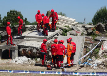 Kocaeli'de deprem tatbikatı; 2 bin 500 personel katıldı