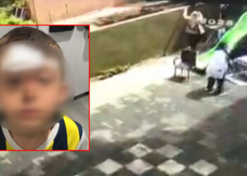 Kreşteki çocuk 2 metre yükseklikten inşaat alanına düştü