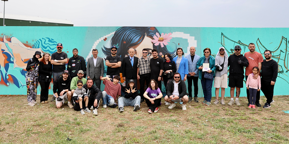 Küçükçekmece’de Graffiti Festivali düzenledi