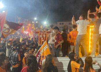 Kula'da Galatasaray coşkusu