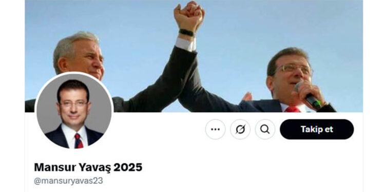 Mansur Yavaş 2025 hesabı İmamoğlu adına kullanılacak