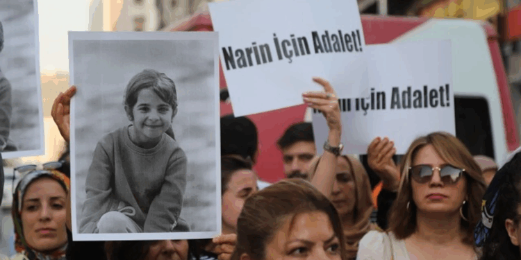 Narin cinayetinde 15 sanık 3'üncü kez hakim karşısında